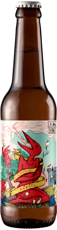 Brasserie La Débauche Cognac Barrel – Bière Amber Ale vieillie en barrique de Cognac