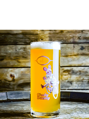 Brasserie La Débauche Verre à pinte Cindy Bunny