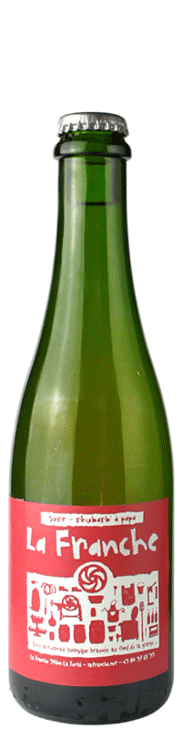 Brasserie La Franche Rhubarb’ à Papa – Bière Surette à la Rhubarbe