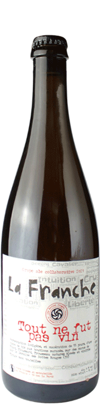 Brasserie La Franche Tout ne fut pas vin – Bière Grape Ale Collaborative 2021