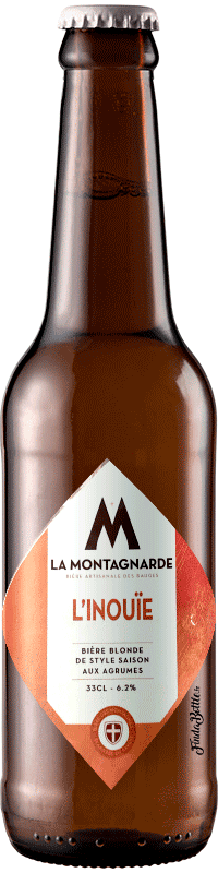 Brasserie La MontagnardeL’Inouïe – Bière Saison aux agrumes