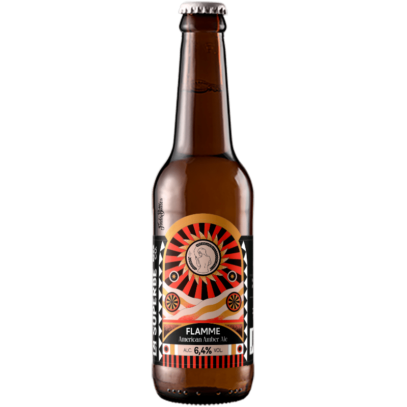Brasserie La Superbe Bière ambrée Flamme – Amber Ale