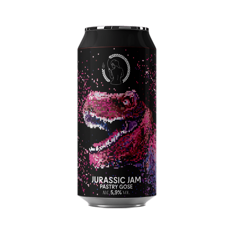 Brasserie La Superbe Jurassic Jam – Bière Pastry Gose aux fruits rouges et à la vanille