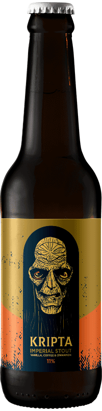Brasserie La Superbe Kripta – Imperial Pastry Stout Café, Vanille & Cannelle