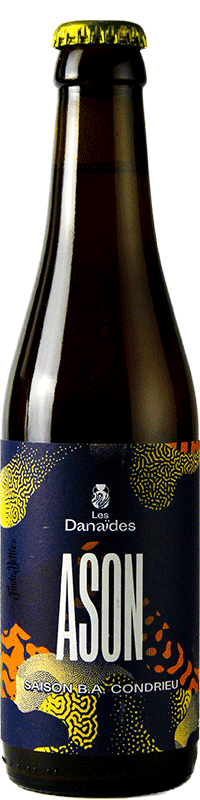 Brasserie Les Danaïdes Ason – Bière Saison élevée en fûts de Condrieu