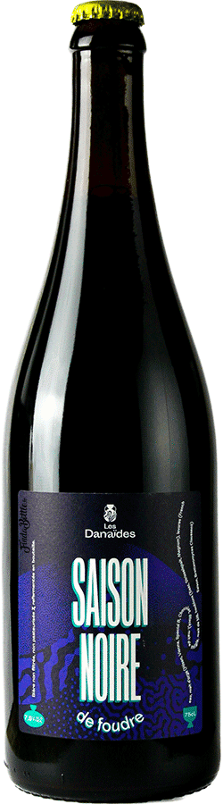 Brasserie Les Danaïdes Saison Noire de Foudre – Farmhouse