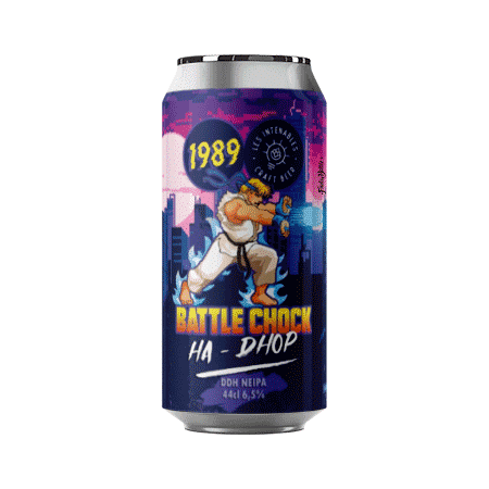 Brasserie Les Intenables Battle Chock – DDH Neipa Collab 1989