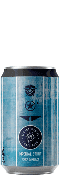 Brasserie Les Intenables Manu Militari – Impérial Stout bière à la Tonka & Melilot
