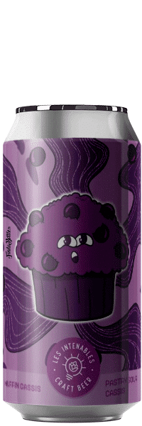 Brasserie Les Intenables Muffin Cassis – Pastry Sour Bière au Cassis