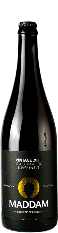 Brasserie Maddam Vintage 2021 – Bière de Garde élevée en fût de Chablis 75cl