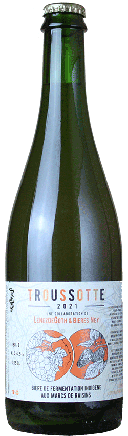 Brasserie Ney Troussotte 2021 – Bière indigène sur Marcs