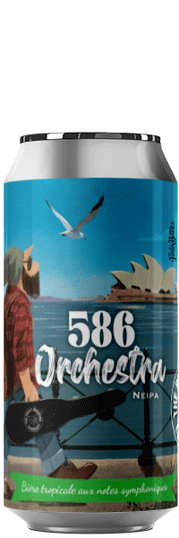 Brasserie Piggy Brewing Company 586 Orchestra – NEIPA Citra, HBC586
