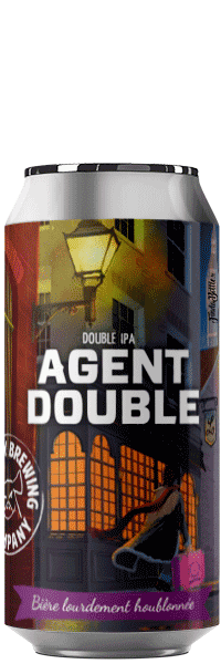 Brasserie Piggy Brewing Company Agent Double – Double IPA Citra, Eukuanot, Simcoe