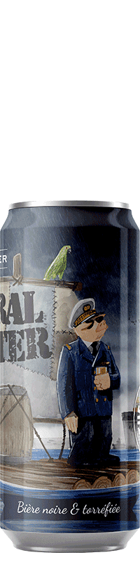 Brasserie Piggy Brewing Company Amiral Porter – Porter – Can 44cl