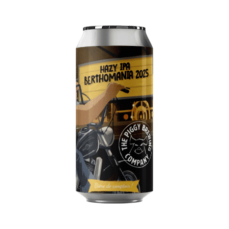 Brasserie Piggy Brewing Company Berthomania – Hazy Ipa Citra et Krush