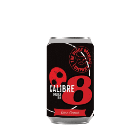 Brasserie Piggy Brewing Company Calibre 8 – Double IPA