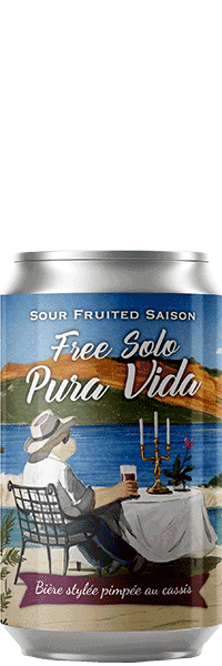 Brasserie Piggy Brewing Company Free Solo – Pura Vida – Saison Cassis