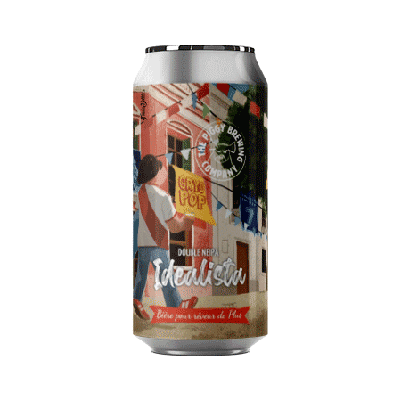 Brasserie Piggy Brewing Company Idealista – Double NEIPA Cryopop, Idaho7