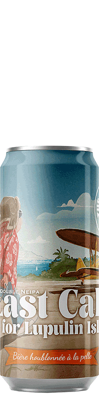 Brasserie Piggy Brewing Company Last Call for Lupulin Island – Double NEIPA – Can 44cl