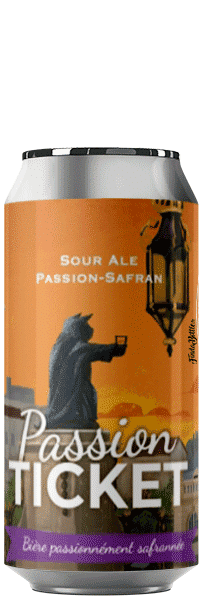 Brasserie Piggy Brewing Company Passion Ticket – Sour Passion Safran
