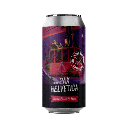 Brasserie Piggy Brewing Company Pax Helvetica – Neipa Mosaic & Pacifica