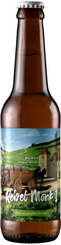 Brasserie Piggy Brewing Company Rebel Monk – Saison B.A Pinot Noir