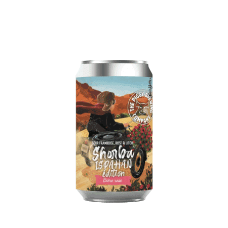 Brasserie Piggy Brewing Company Shorba Ispahan – Bière Sour à la framboise, rose et litchi