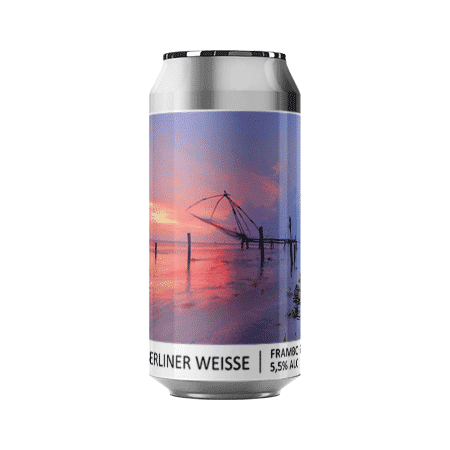 Brasserie Popihn Bière berliner weisse à la framboise