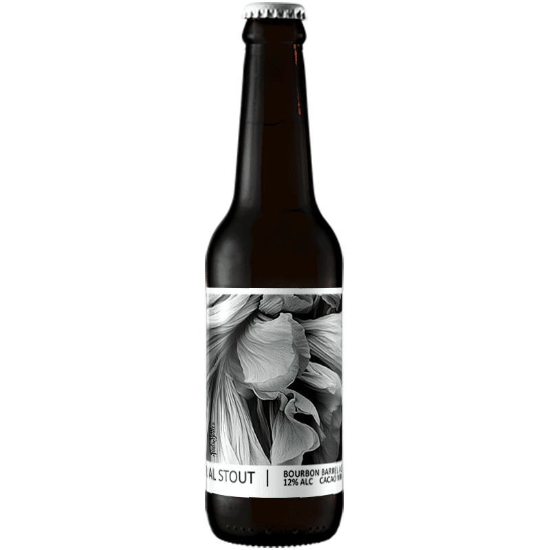 Brasserie Popihn Russian Imperial Stout – Bière élevée en fûts de Bourbon 16 mois au cacao et vanille