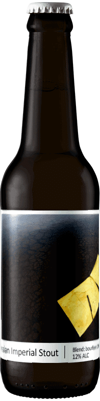 Brasserie Popihn Russian Imperial Stout – Blend : Bourbon 18 & 11 mois / Rum 9 mois