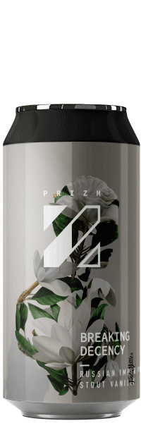 Brasserie Prizm Breaking Decency – Russian Impérial Stout Vanille