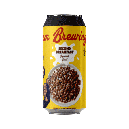 Brasserie Prizm Second breakfast – Bière Imperial Stout au cacao, riz soufflé et caramel