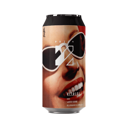Brasserie Prizm V.I.T.R.I.O.L – bière lassi gose à la vanille et à la myrtille