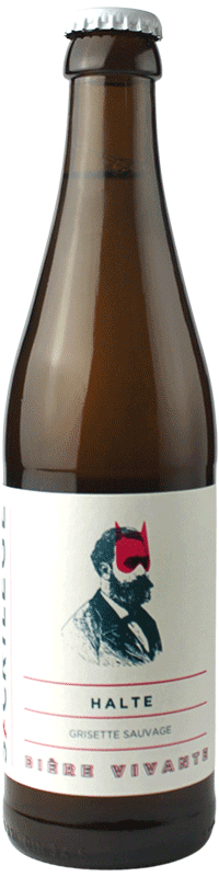 Brasserie Sacrilège Halte – Grisette vieillie en Foudre – 33cl