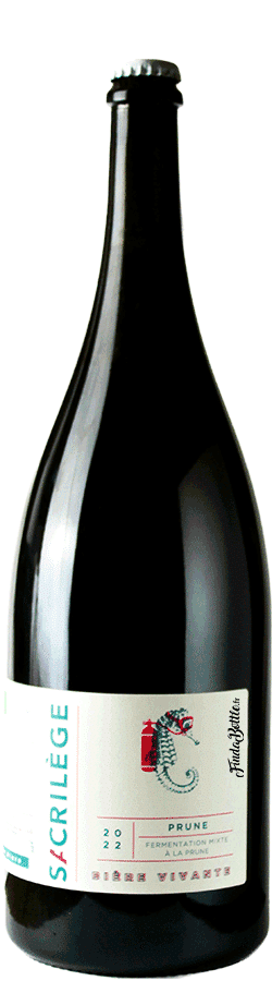 Brasserie Sacrilège Prune – Fermentation mixte Magnum 150cl