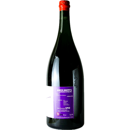 Brasserie SPO Amer Brett’s – Bière saison aux Quetsches De Chez Flo 2024 – Magnum