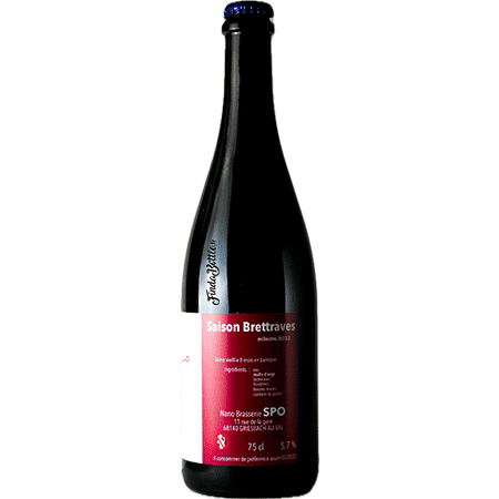 Brasserie SPO Saison Brettraves 2023 – Bière à la betteraves élevée en barrique