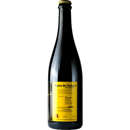 Brasserie SPO Saison Sauvage Noces De Froment – Cuvée Anniversaire