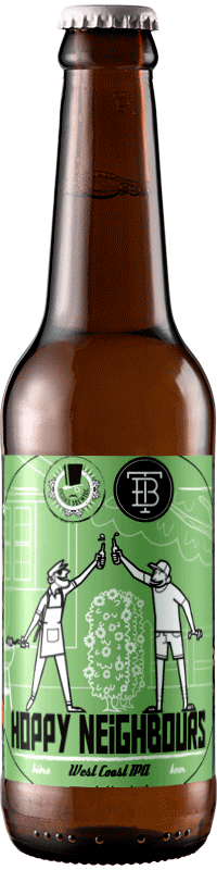 Brasserie Toussaint Hoppy Neighbours – West Coast IPA