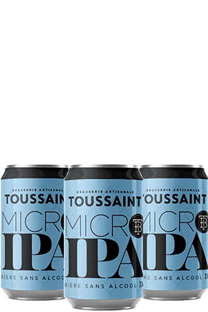 Brasserie Toussaint Micro IPA – Coffret 12 canettes