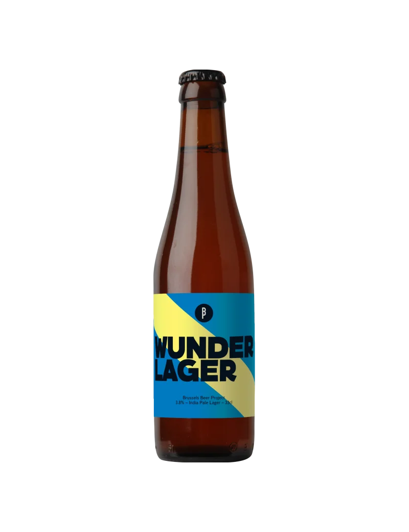 BRUSSELS BEER PROJECT WUNDER LAGER 33CL 3.8%