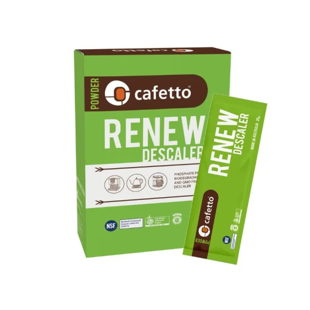 CAFETTO - RENEW DETARTRANT MACHINE A CAFE SACHET 25G x6