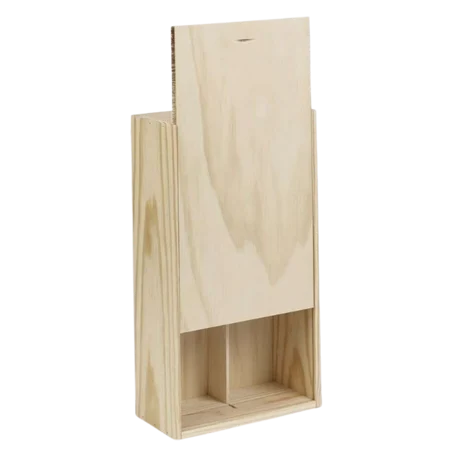 CAISSE 2 BTS MIXTE COUVERCLE BOIS