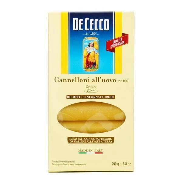Cannelloni n°100 pâtes aux œufs De Cecco