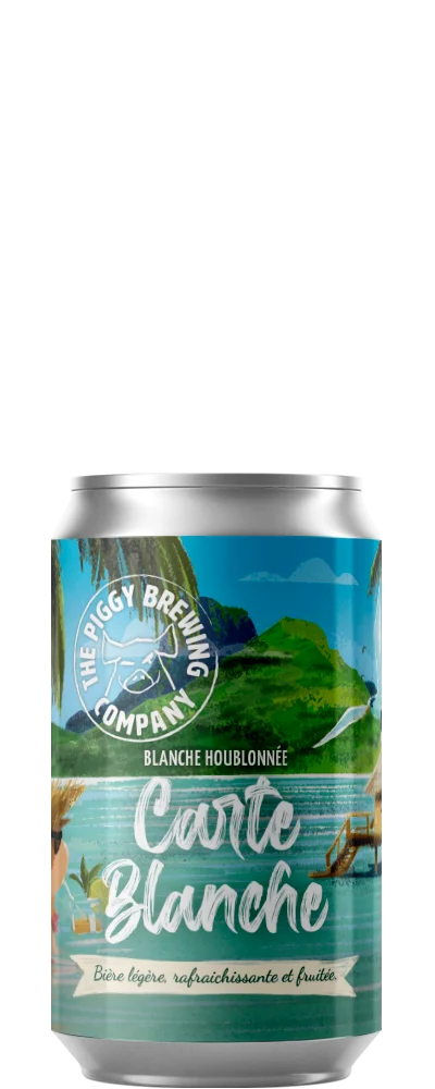 Carte Blanche - Dry-Hopped Hazy Blanche - 5% Can 33cl Promo 10%