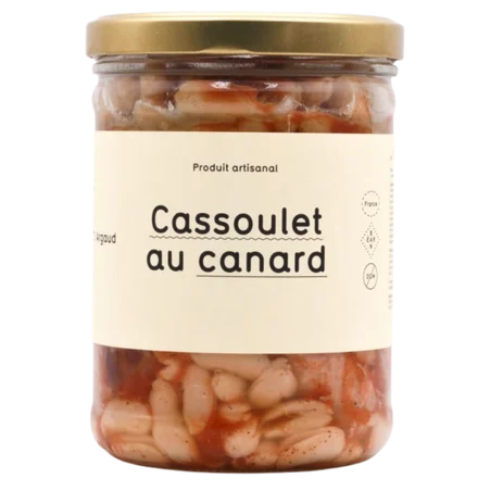 CASSOULET AU CANARD BOCAL 740g MAISON ARGAUD 2 PERSONNES