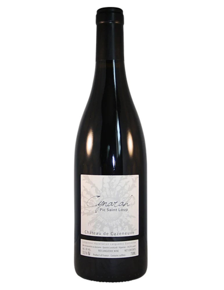Château Cazeneuve - Cynarah - Pic Saint Loup - vin rouge BIO AB - 75 cl