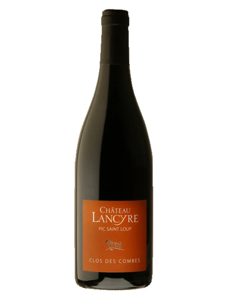 Château de Lancyre - Cuvée clos des combes - Pic Saint Loup - vin rouge -75 cl