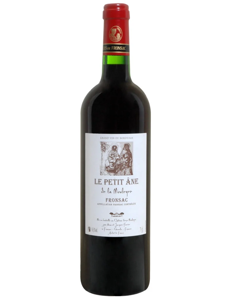 Château Vieux Mouleyre - Le Petit Ane - AOP Fronsac - vin rouge - 75 cl