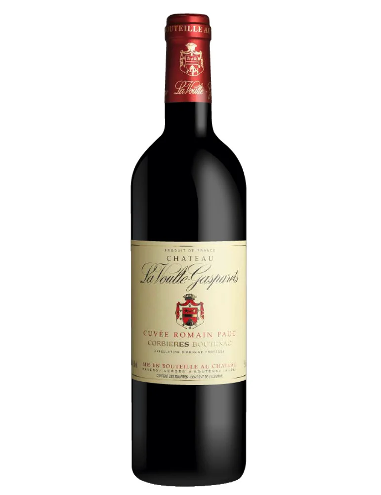 Château la Voulte Gasparets - Cuvée Romain Pauc - Corbières AOC - Vin rouge - 75 cl